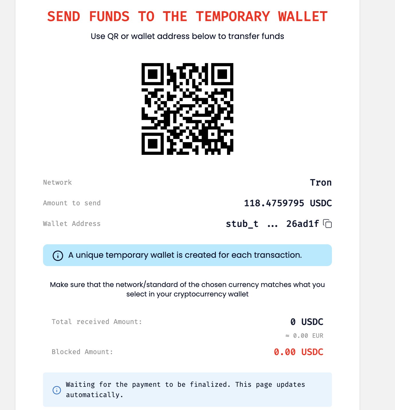 CryptoBridge screenshot