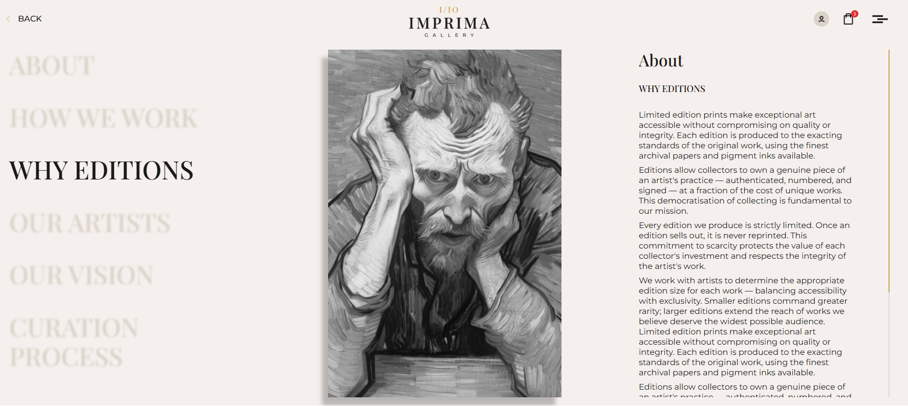 Imprima screenshot